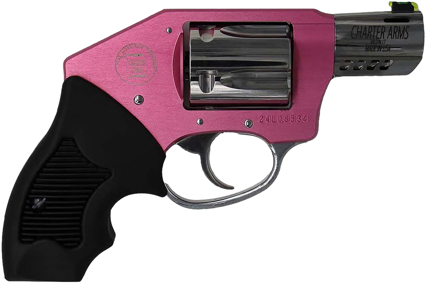Charter Arms Coyote Off Duty .380 ACP 2in Ported 5rd Pink