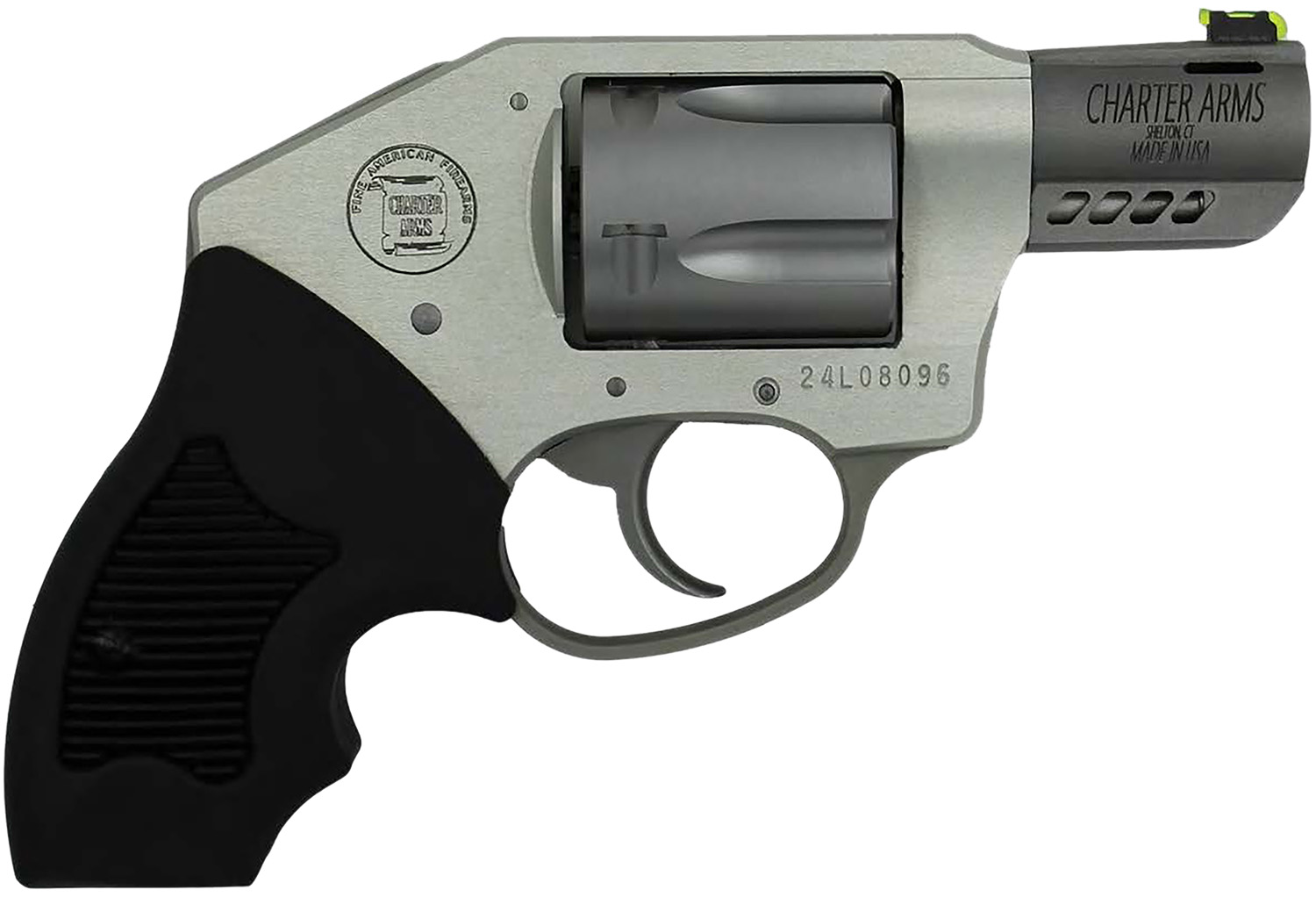 Charter Arms Coyote Off Duty .380 ACP Revolver, 2″ 5rd