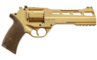 Chiappa Rhino 60DS .357 Magnum 6in Gold 6-Round Walnut
